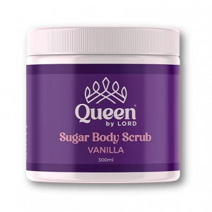 QUEEN BODY SUGAR SCRUB WITH VANILLA SUGAR SCENT 300 ML